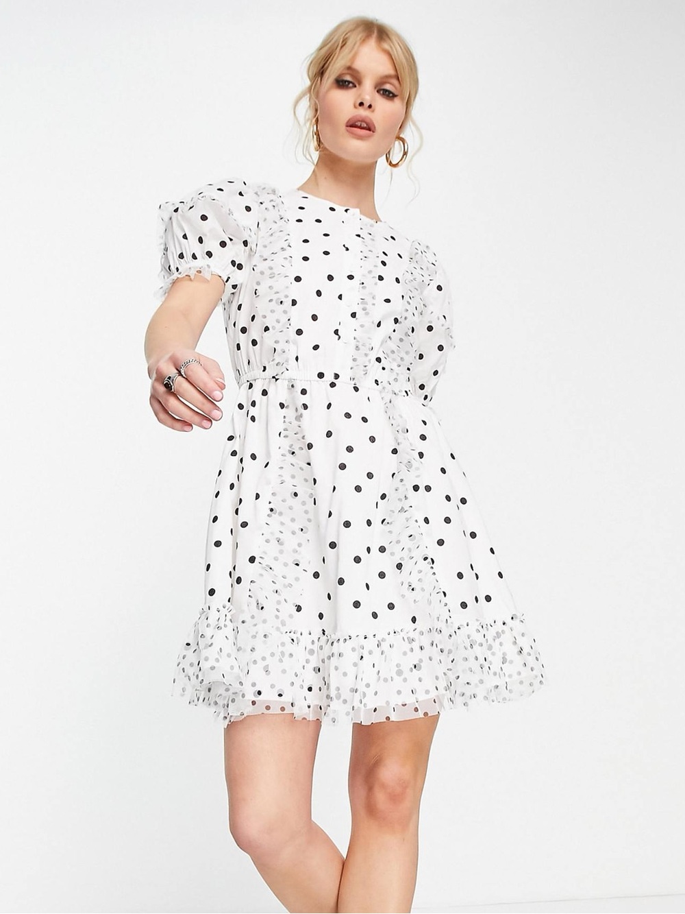 NWOT Topshop Mini Tea Dress